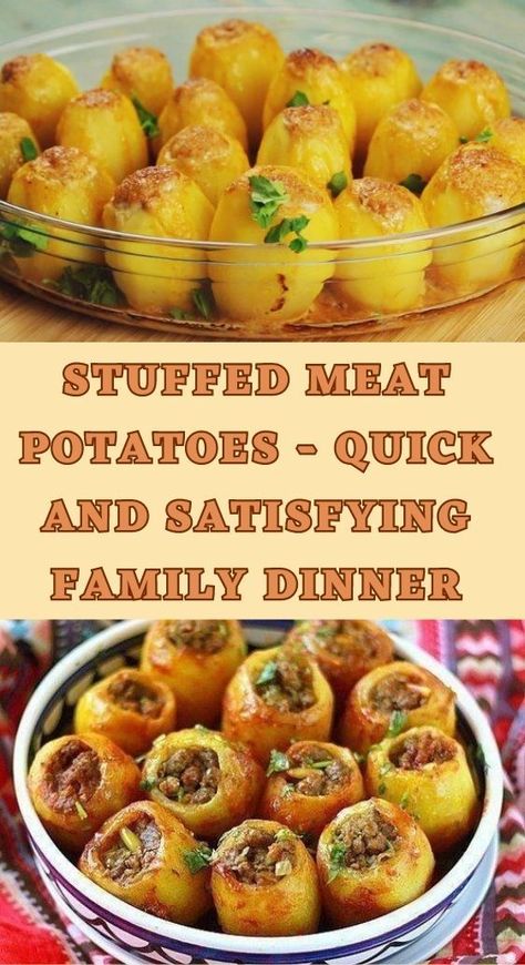 Healthy Meat And Potato Meals, Potatoes Stuffed With Ground Beef, Meat Stuffed Potatoes, Beef Stuffed Potatoes, Stuffed Potatoes With Ground Beef, Ground Beef Stuffed Potatoes, Stuffed Potatoes Recipes, Stuffed Potato Recipes, Stuffed Recipes