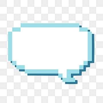 Pixel Text Box Png, White Pixel Art, Blue Pixel Art, Wallpaper Reference, Pixel Text, Pixel Speech Bubble, Text Box Png, Box Clipart, Plate Png