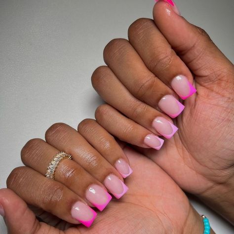 Nails Biab, Kids Nail Designs, Overlay Nails, Cute Short Nails, Weak Nails, Plain Nails, Ombre Acrylic Nails, Girly Acrylic Nails, Work Nails