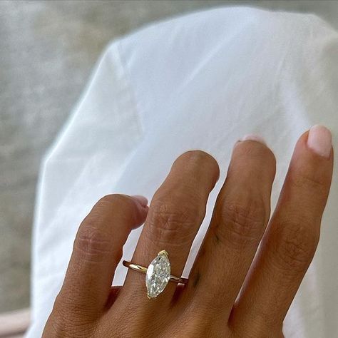 The Prestwick Place on Instagram: "repositioned to be perfectly vertical, per the clients request. Full specs below ✨ ---------------------------- #PrestwickPlace - 3.90ct Chloe Two-Stone - Total weight 3.90 carats - 2.10ct Pear Cut  - 1.80 Marquise Cut  - $7900 as shown - Colourless, flawless - Shown on a size H finger #moissaniteengagementring #moissaniteaustralia #moissanite #engagementring #goldcoastjeweller #goldcoastwedding #australia #goldcoast #byronbay #melbourne #wedding #australia #love #flawless #love #engaged #heartcut #vvs #heartmoissanite #twostonering #roundcut #theprestwickplace" 3 Ct Marquise Engagement Ring, Elongated Pear Engagement Ring, 2 Stone Engagement Ring, Wedding Australia, Two Stone Engagement Ring, Marquise Wedding Ring, Marquise Engagement Ring, Crystal Jewelry Necklaces, Cute Engagement Rings