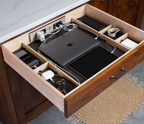 Galaxy Charging Station | Century Components | United States Drawer Outlet, Charging Drawer, Docking Drawer, Frameless Cabinets, Bathroom Cabinetry, Closet Office, Framed Cabinet, Vanity Drawers, Dock Station