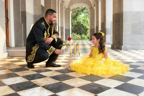 Beauty And The Beast Cincoañera, Beauty And The Beast Photoshoot, California State Capitol, Princess Photo Shoot, Fall Baby Pictures, Beauty And Beast Birthday, Daughter Photo Ideas, Father And Girl, Beauty And The Beast Costume