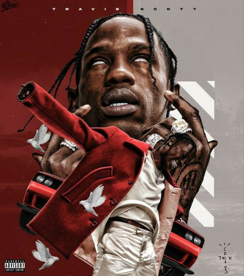 Travis Scott custom album art Art Album Covers, Jordan Design, Abstract Artwork Painting, Characters From Movies, Rapper Art, Mixtape Cover, Print Design Art, Album Art Design, Image Swag