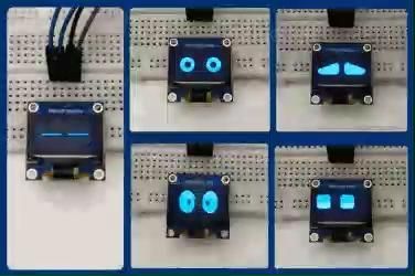 Learn how to use Arduino to make cool OLED eyes for your robot projects. The article shows you how to set up the components, write code, and explains why adding OLED displays can make your creations more fun and interactive. Eyes Animation, Arduino Display, Cool Arduino Projects, Arduino Lcd, Esp8266 Projects, Electronics Projects For Beginners, E Ink Display, Arduino Projects Diy, Arduino Programming