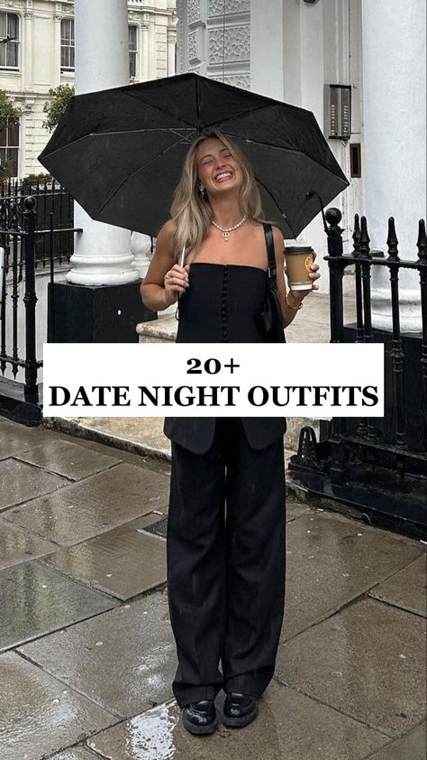 Dinner Outfit Rainy Night, Italian Dinner Outfit Night, Edgy Date Night Outfit, Fall Date Night Outfit Casual, Fall Date Night Outfits, Fall Date Night, Date Night Outfit Classy, Trendy Date Night Outfit, Date Night Outfit Ideas