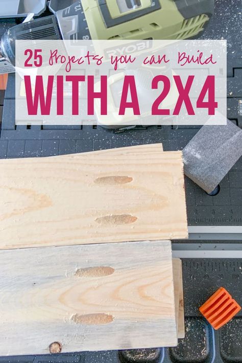 25 Projects you can Build With a 2X4 #2x4 #2x4woodprojects #woodprojects Leftover Wood Projects, 4x4 Crafts, 4x4 Wood Crafts, Planter Box Centerpiece, 2x4 Wood Projects, 2x4 Crafts, 2x4 Wood, Wood Scraps, Framed Chalkboard