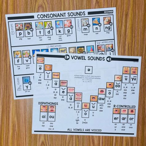 Individual Sound Wall, Reading Specialist Office Setup, Portable Sound Wall, Personal Sound Wall, Ufli Foundations Kindergarten Sound Wall, Individual Sound Wall Folders, Ufli Foundations 2nd Grade Sound Wall, Vowel Wall, Ufli Foundations Activities