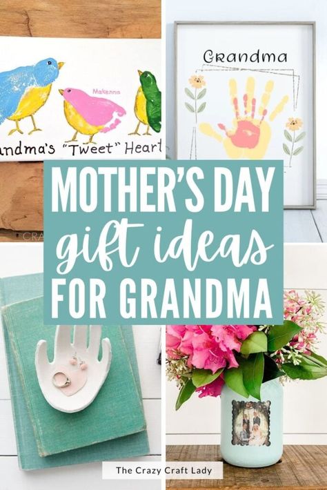 DIY Mother's Day Gifts for Grandma Mother Day Gift Ideas For Grandma, Mother’s Day Gifts From Grandchild, Diy Mother’s Day Gift From Grandkids, Diy Mothers Day Gifts From Kids Grandma, Grandma Crafts For Mother’s Day, Cute Mother’s Day Gift For Grandma, Mother’s Day Grandma Diy, Mother’s Day Crafts For Grandmother, Homemade Mothers Day Gifts For Grandma