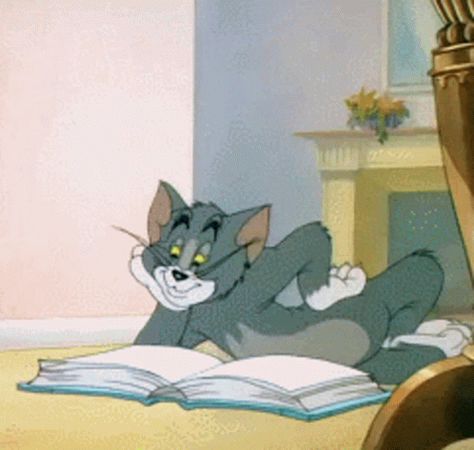 Tom And Jerry Laugh GIF - TomAndJerry Laugh Reading - Discover & Share GIFs Tom And Jerry Gif, Tom Cartoon, Characters Reading, Animated Smiley Faces, Desenho Tom E Jerry, Tom And Jerry Pictures, Minion Gif, Jerry Cartoon, Tom Et Jerry