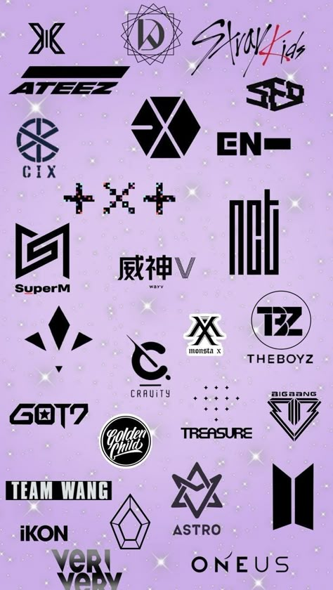 K Pop Symbol, Best Group Names, Kpop Fandom Names, Kpop Tattoo, Kpop Tattoos, Iphone Wallpaper Bts, Iphone Wallpaper Music, Korean Outfits Kpop, Bts Tattoos