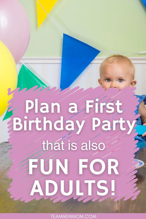 Planning your baby's first birthday party? Make it memorable for everyone with themed fun, delicious eats, engaging activities, and tips to keep adults happy too! | first birthday party games for adults | first birthday food ideas for adults | baby first birthday games for adults | first birthday games for adults activities | first birthday favors for adults First Birthday Game Ideas For Adults, First Birthday Things To Do Party Ideas, 1st Birthday Party Planning, 1st Birthday Party Things To Do, How To Throw A 1st Birthday Party, 1st Birthday Activities For Adults, What To Do For 1st Birthday, Fun Games For First Birthday Party, Fun First Birthday Activities