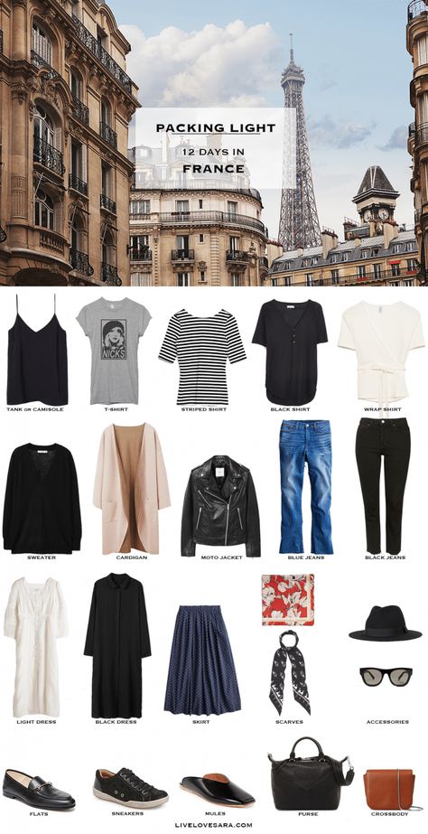 What To Pack For France, Paris Travel Wardrobe, Paris Packing, Fall Packing, Fall Travel Outfit, Europe Travel Outfits, Parisienne Chic, Travel Capsule Wardrobe, Travel Capsule