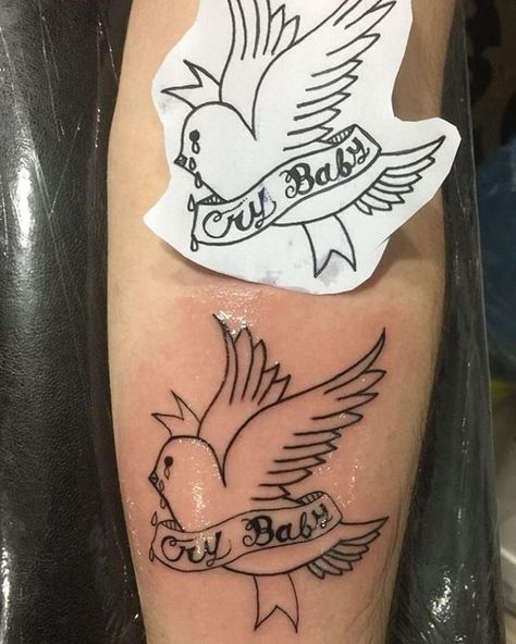 Lil Peep Tattoo, Peep Tattoo, Hellboy Tattoo, Music Tattoo Sleeves, Supreme Bape, Music Tattoo, Dream Tattoos, Half Sleeve Tattoo, Dope Tattoos