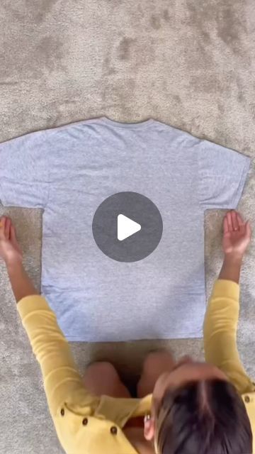 Konmari Method Folding Shirts, How To Properly Fold A Shirt, Ways To Fold T Shirts To Save Space, Easy Ways To Fold Shirts, Ways To Fold T Shirts, Fold Long Sleeve Shirts To Save Space, Ways To Fold Shirts To Save Space, How To Fold My Clothes, How To Fold A T Shirt To Save Space