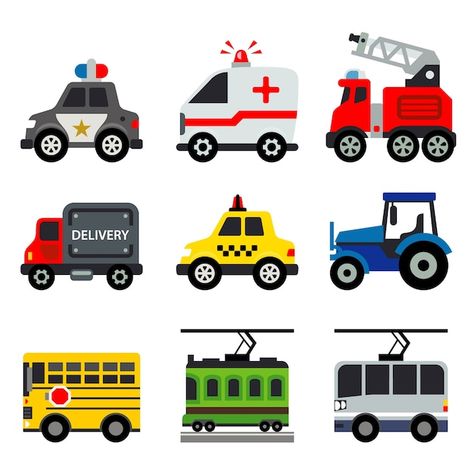 Vehicles Illustration, Transportation Birthday Party, Transportation Birthday, Happy Birthday Printable, Cars Theme Birthday Party, Transportation Theme, Car Themes, Third Birthday, Boy Birthday Parties