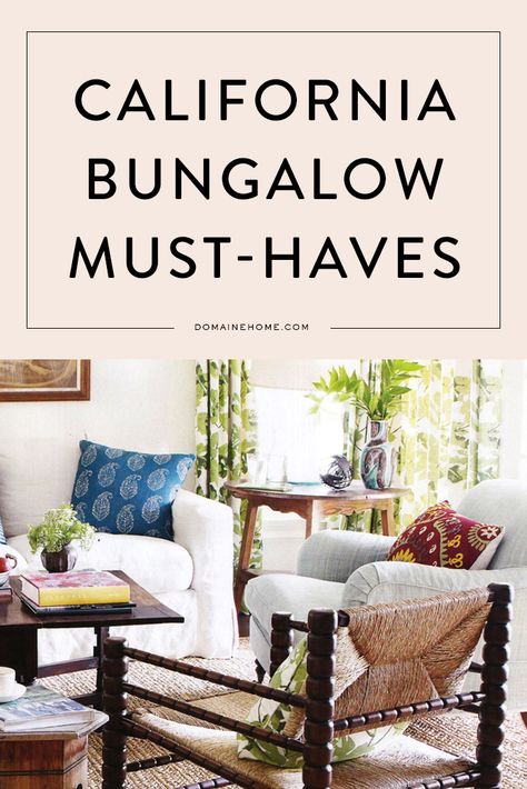 Get the California look without having to move! California Bungalow Style Interiors Living Room, California Decor Style, California Bungalow Style Interiors, Californian Bungalow Interior, Bungalow Style Interior, California Bungalow Interior, Californian House, California Style Decor, California Eclectic