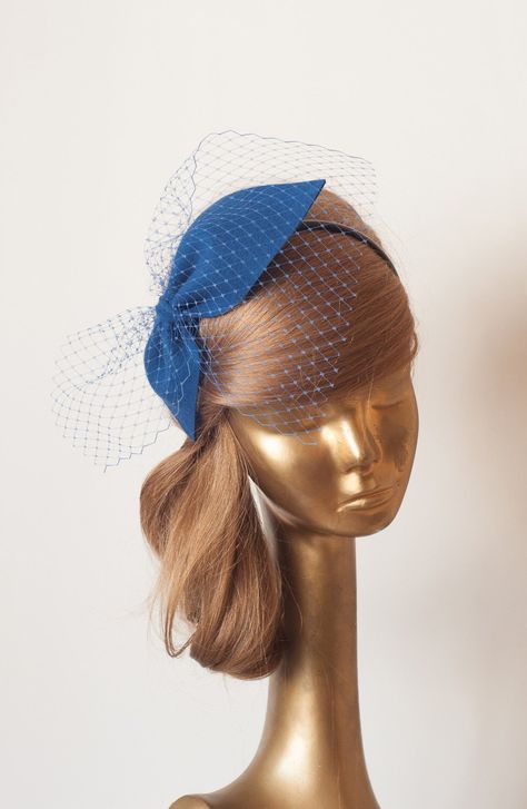 Unique Modern Royal Blue Felt FASCINATOR . Blue Headpiece, Blue Party Bow Fascinator for Women by ancoraboutique on Etsy https://www.etsy.com/uk/listing/589254856/unique-modern-royal-blue-felt-fascinator Felt Fascinator, Bow Fascinator, Navy Blue Fascinator, Blue Headpiece, Navy Blue Party, Blue Fascinator, Bridal Business, Bridal Fascinator, Wedding Fascinators