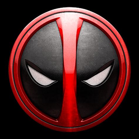 Deadpool logo for upcoming movie. Deadpool Pictures, Deadpool Logo, Deadpool Art, Deadpool Movie, Deadpool Wallpaper, Univers Marvel, Dead Pool, Wade Wilson, Superhero Wallpaper