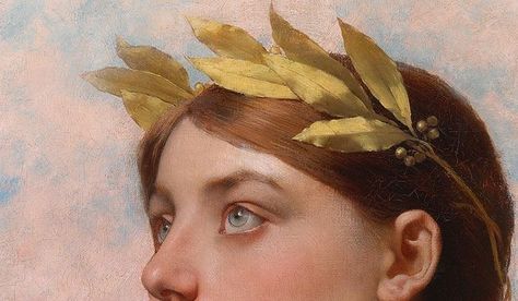 An Allegory of Victory | Jules Joseph Lefebvre (detail 1836-1911) . . . . . #art #artist #artists #arts #artwork #paint #painting #paints #painter #painters #color #history #aesthetic #autumn27357 Jules Joseph Lefebvre, متحف فني, Bel Art, Arte Inspo, Classical Art, Old Art, Dark Fantasy Art, Artist Art, Percy Jackson