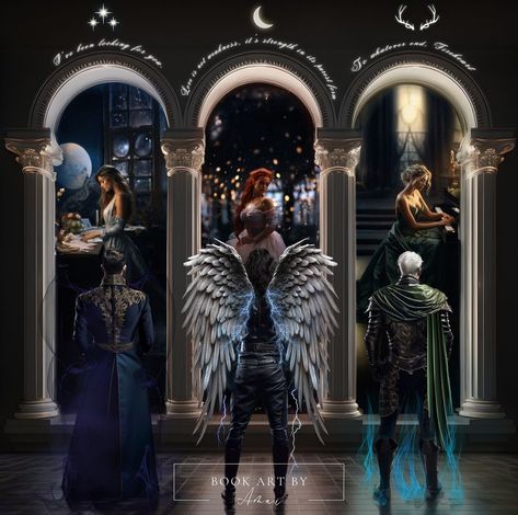 Crescent City The Hind Fanart, Rowan Rhysand And Hunt, Bryce Aelin Feyre Wallpaper, Crescent City Iphone Wallpaper, Ruhn Danaan And Rhys, Crescent City The Nokk, Crescent City Sarah J Maas Fanart, Cairn Throne Of Glass Art, Crescent City Acotar