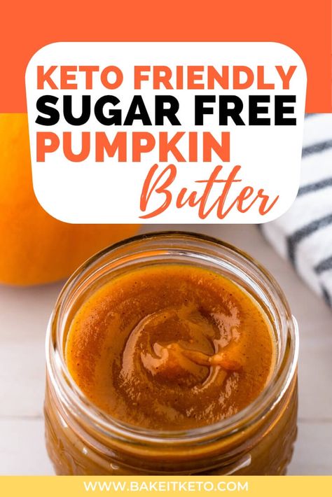 How to make sugar free pumpkin butter for serious pumpkin lovers only! I'm sharing my personal low carb pumpkin butter recipe. You won't believe how quick and easy this flavorful pumpkin recipe is. This is one of my favorite canned pumpkin recipes because it's so versatile - perfect for making quick low carb  snacks or using in keto pumpkin desserts. Keto Pumpkin Butter Recipe, Keto Pumpkin Butter, Clean Freezer, Paleo Pumpkin Recipes, Pancakes Muffins, Pumpkin Butter Recipe, Canned Pumpkin Recipes, Clean Desserts, Christmas Jam