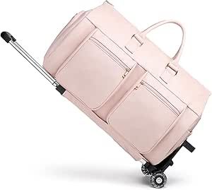 Rolling Garment Bags for Travel,Convertible Duffle Garment Bag Roller Bags for Travel Carry on Garment Bag with Wheels Luggage Rolling Weekender Roller Duffle Bags for Travel-Pink Roller Duffle Bag Travel, Duffle Bags, Garment Bag, Garment Bags, Travel Gear, Travel Luggage, Egift Card, Carry On, Convertible