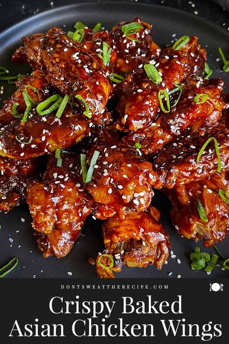 Sticky Thai Chicken Wings, Thai Sweet Chili Wings Recipe, Chicken Wing Recipes Asian, Asian Zing Wings, Spicy Asian Chicken Wings, Sweet Chilli Wings Recipe, Crispy Asian Chicken Wings, Spicy Sticky Chicken Wings, Chinese Sticky Wings