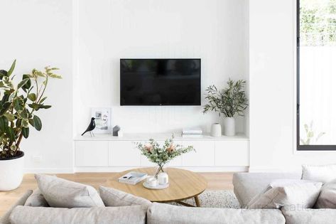 Ayla, Clayfield - Pure Locations - Location Hire Lounge Room Styling, Lounge Room, Living Room Tv, Home Builder, Custom Home, House Inspo, Living Room Inspiration, Apartment Living, Fashion Room