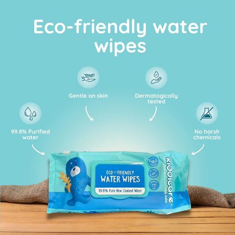 Kiddicare Water Wipes: Gentle Care for Your Baby's Delicate Skin👶 Our water wipes are crafted with 99.8% pure water and a gentle cleansing formula, ensuring a soothing and safe experience for your baby's sensitive skin.✨️ Specially designed for delicate skin, these wipes provide gentle hydration and protection, leaving no residue or irritation. Even the most sensitive skin types can benefit from our wipes, As they provide a gentle and calming cleansing experience.🩵 By choosing our water wi... Wet Wipes Design, Water Wipes, Social Media Advertising Design, Wet Wipes, Pure Water, Follow Instagram, Wet Wipe, Baby Wipes, Baby Skin