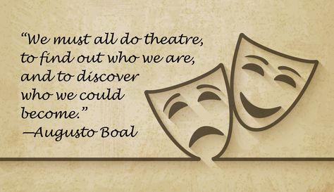 Arts Quotes, Theatre Classroom, Acting Quotes, Teaching Theatre, Patience Quotes, Theatre Quotes, Bear Quote, Drama Class, Drama Teacher