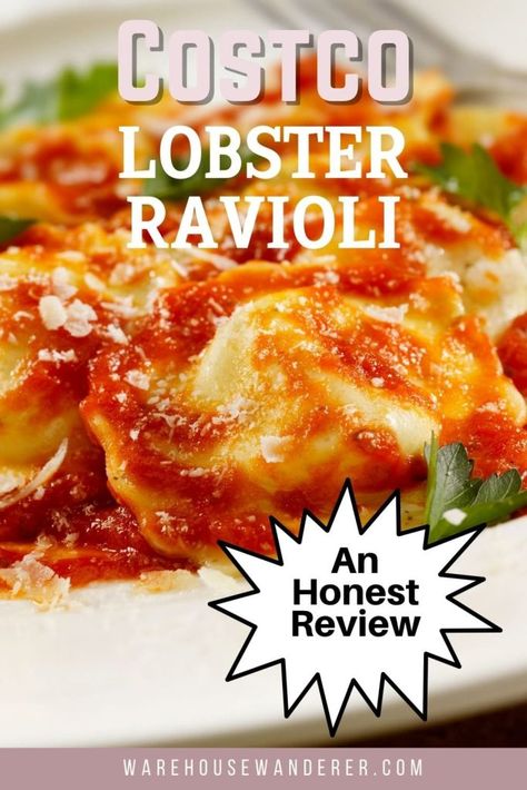 Roasted Lobster Ravioli, Lobster Ravioli Lasagna, What Sauce Goes With Lobster Ravioli, Easy Sauce For Lobster Ravioli, Sauces For Lobster Ravioli, Maine Lobster Ravioli Sauce, What To Serve With Lobster Ravioli, Costco Lobster Ravioli Sauce Recipes, Lobster Ravioli Sauce Recipe Easy