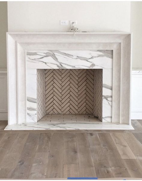 Fireplace Shiplap, Shiplap Ideas, Fireplace Box, Fireplace Mantel Designs, Stone Fireplace Surround, Marble Fireplace, Interior Design Elements, Floor Remodel, Stove Fireplace