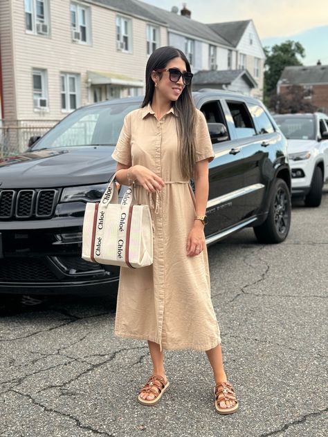 The Drop Women's Long Shirt Dress curated on LTK Beige Summer Dress, Long Shirt Women, Long Shirt Dress, Summer Dress Outfits, Long Shirt, Shirt Dress, Summer Outfits, Dress Outfits, Summer Dresses