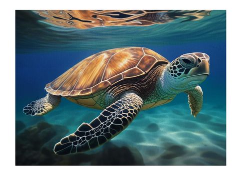 Sea turtle decor