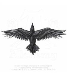 Rabe Tattoo, Bird Tattoo Men, Upper Back Tattoos, Crow Tattoo, Raven Tattoo, Eagle Tattoos, Eagle Art, Dark Art Tattoo, Sternum Tattoo