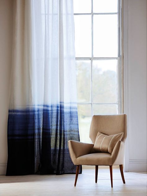 Harlequin Tranquil Voile Fabric Harlequin Fabrics, Curtains Ideas, Fine Linen, Curtain Fabric, British Design, Fabric Swatches, Window Decor, Curtains With Blinds, Fabric Collection