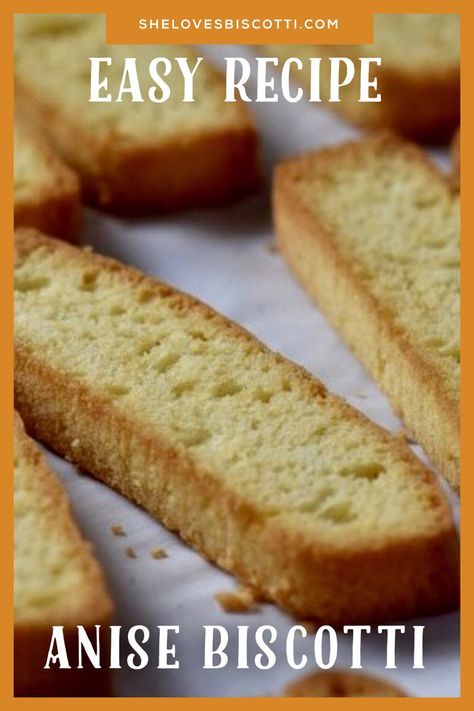 Amaretto Biscotti Recipe, Nut Free Biscotti Recipe, How To Make Biscotti, Anise Biscotti Recipe, Anise Biscotti, Anise Cookie Recipe, Italian Biscotti Recipe, Best Biscotti Recipe, Italian Anise Cookies