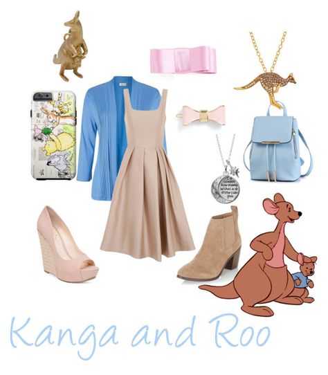 "Kanga and Roo" by babe-b8 ❤ liked on Polyvore featuring Eastex, Chi Chi, L. Erickson, Jessica Simpson, New Look, Disney, Animal Planet and disneybound Kanga And Roo Costume, Kanga And Roo, Subtle Cosplay, Look Disney, Animals Planet, Owl Costume, Halloween 2019, Disney Trip, Disney Winnie The Pooh