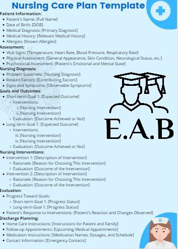"Streamline patient care with our comprehensive Nursing Care Plan Template! 🏥📝 Create tailored care plans that address individual needs effectively. This template covers assessments, diagnoses, goals, interventions, and evaluations, ensuring high-quality care. ⚕️✨ Perfect for healthcare professionals seeking organized and patient-centered approaches. #NursingCarePlan #PatientCare #HealthcareExcellence #NursingPractice" Nursing Care Plan Template, Care Plan Template, Nursing Assessment, Nursing Diagnosis, Nursing Care Plan, Nursing School Tips, Nursing Care, Plan Template, Care Plans