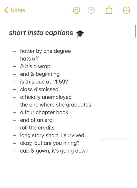 Senior Caption Ideas, Convocation Captions, Graduation Day Quotes, Dope Captions, Dope Captions For Instagram, One Word Caption, Senior Year Fun, Nursing Graduation Pictures, Birthday Captions Instagram