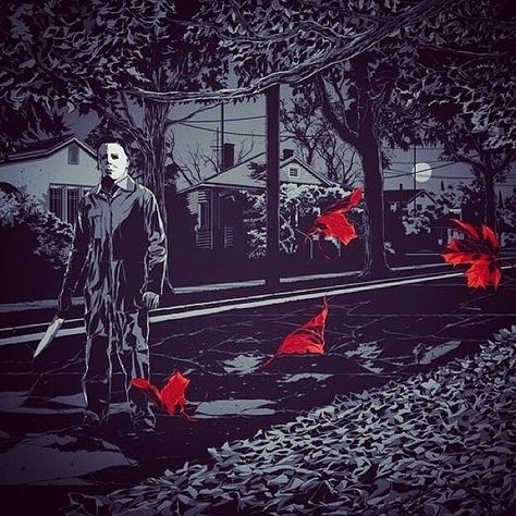 Fall is coming... #horror #michael #michaelmyers #michaelmyersnet #halloween #horrorfilms #scary #horrormovies Halloween Movie 1978, Michael Myers Wallpaper, Michael Myers Art, Halloween Franchise, Helloween Wallpaper, John Carpenter Halloween, Halloween Michael Myers, Halloween Film, Halloween Horror Movies