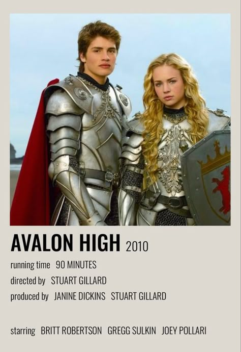 Avalln High (2010) minimalist poster Bucket List Movie, Avalon High, Netflix Hacks, Disney Channel Movies, Comfort Movies, Minimalist Posters, Movie Posters Minimalist, No One Loves Me, Netflix And Chill