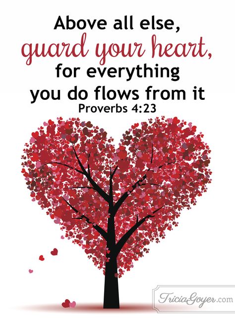 Proverbs 4:23 "Above all else, guard your heart, for everything you do flows from it."m Vertrouw Op God, Proverbs 4:23, Proverbs 4, Guard Your Heart, Ayat Alkitab, Favorite Bible Verses, Scripture Quotes, Verse Quotes, Scripture Verses