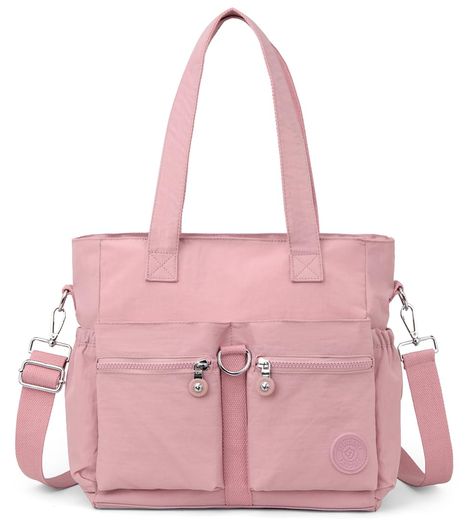 PRICES MAY VARY. 【Large Capacity Tote Bag for Women】Dimension of tote bag is 14.5" L * 3.5" W * 11.0" H; Weight: 1.30 lbs. This womens tote bag looks stylish and professional. 【Durable Material Tote Purse for Women】This purses for women is crafted in durable, water-resistant, scratch-resistant nylon and polyester lining. The bag is a fantastic every day tote. 【Tote Bag with Compartments】There’s plenty of pockets and compartments for everything you need for the day, this tote bag with zipper fits Purses For School, Tote Bag With Compartments, Purses Aesthetic, Teaching Fits, Bag With Compartments, Tote Bag For School, School Purse, Nurse Tote Bag, Tote Bag With Zipper