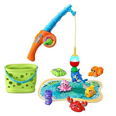 Vtech Toy, Fishing Toys, Kids Fishing, About Animals, Animal Toys, Fishing Game, Storage Buckets, Sea Animal, Preschool Activity