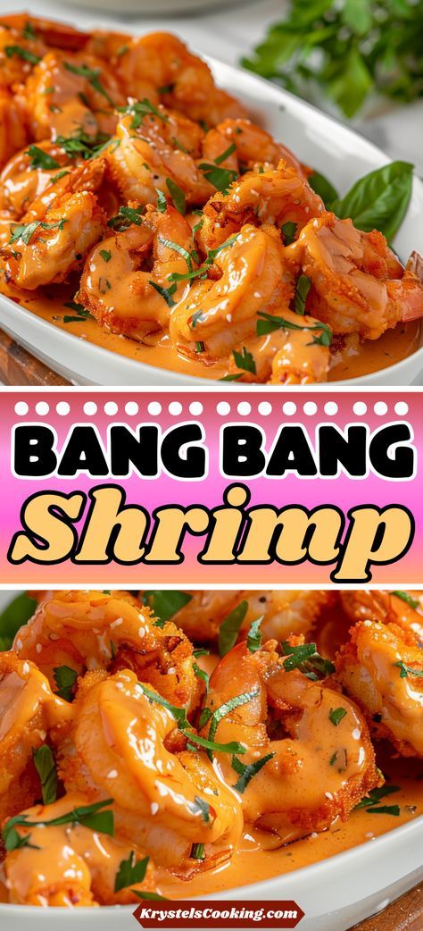 Turn dinner into a culinary adventure with our Easy Fried Bang Bang Shrimp recipe! Crispy shrimp coated in a tangy Chinese-inspired sauce—it’s a seafood lover’s dream. Whip up this easy recipe for a delicious twist on your favorite takeout dish! Chinese Food Recipes With Shrimp, Game Day Shrimp Recipes, Chinese Buffet Shrimp Recipes, Asian Recipes With Shrimp, Cheap Seafood Dinners, Easy Spicy Shrimp Recipes, Chinese Food Dinner Party, Ways To Make Shrimp, Fried Shrimp Meals