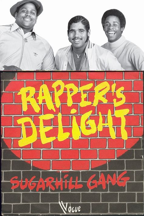 Sugarhill Gang "Rapper's Delight" (1979) — Hear the 14:46-minute 12" single (HD) in my board, "My Music: Disco!" Sugarhill Gang, The Sugarhill Gang, Rappers Delight, Jamel Shabazz, Rapper Delight, Sugar Hill, Hip Hop Songs, Old School Music, Real Hip Hop