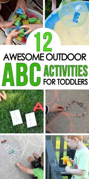 Outdoor Activities For Toddlers, Fun Outdoor Activities, Abc Activities, Family Fun Night, Pool Noodle, Outdoor Activities For Kids, Activities For Toddlers, Outdoor Learning, Fun Family Activities