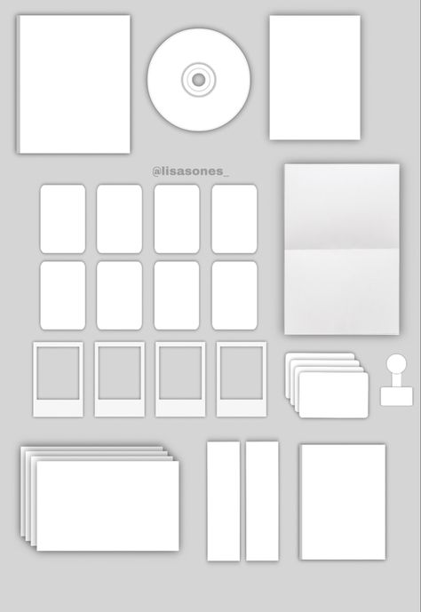 Kpop Album Layout Design, Kpop Album Cover Template, Diy Kpop Album Template, Paper Album Kpop, Kpop Album Layout, Kpop Photobook Design, Kpop Introduction Template, Kpop Photobook Layout, Kpop Group Logo Ideas Fanmade