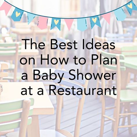 How to Plan a Baby Shower at a Restaurant is your go-to source covering important questions to ask the restaurant so you're not surprised by costs, considerations for seating arrangements, games at a restaurant, gift opening, and more. By Beth Dunlap, author of "The Ultimate Baby Shower Game Guide" and "Shower Me with Baby Shower Games At A Restaurant, Baby Shower At Restaurant Ideas, Baby Shower Restaurant Ideas, Baby Shower Seating Ideas, Restaurant Baby Shower Ideas, Office Baby Shower Ideas, Restaurant Baby Shower, Baby Shower At Restaurant, Small Baby Shower Ideas